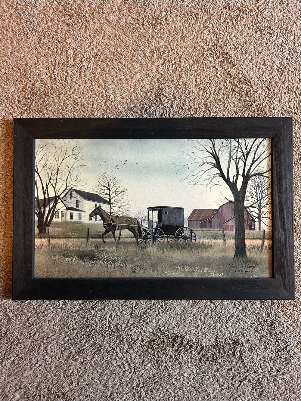“Goin to Market” painting by Billy Jacobs